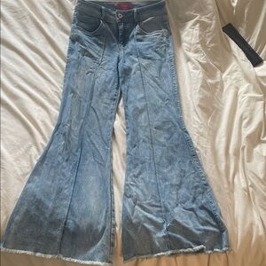 Chic Blue Flare Jeans